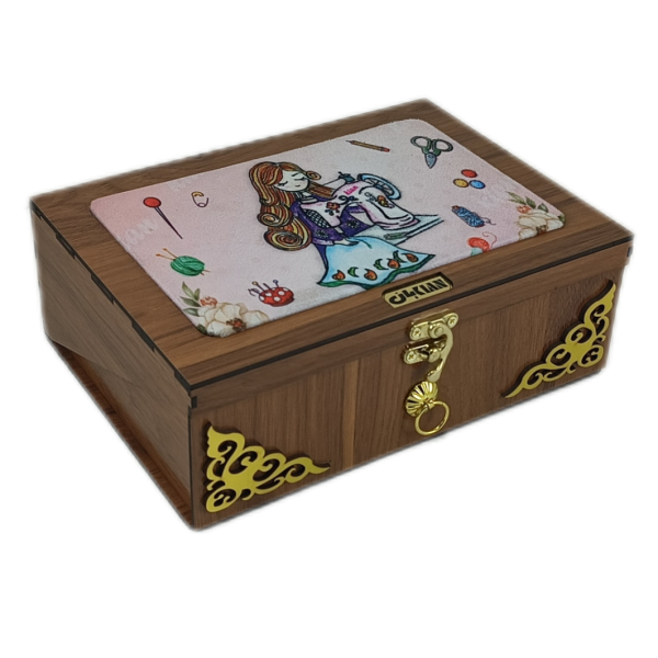 جعبه خیاطی مدل یاسمین